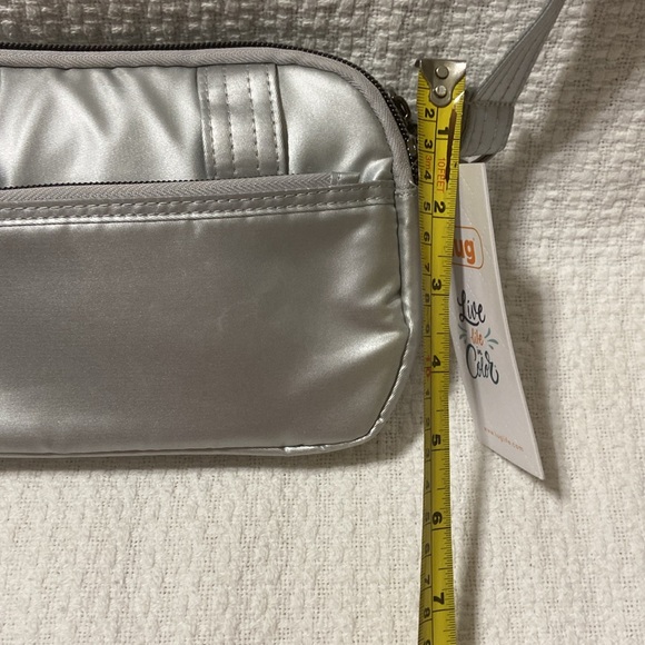 Nwt Lug Super Coupe Crossbody Pebble with Icepop Stitch - Picture 14 of 15